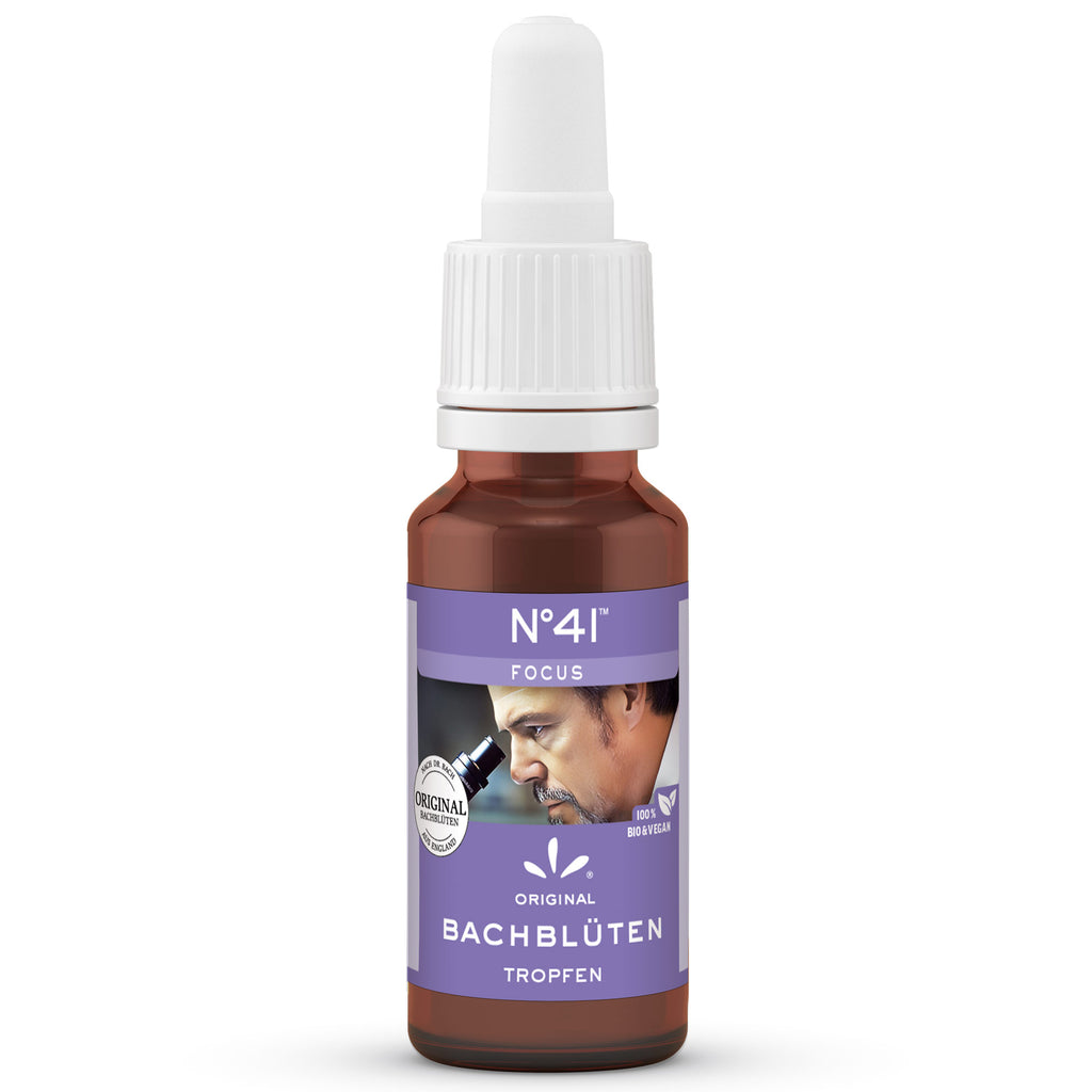 Original Bachblüten Tropfen N°41 Focus Lemon Pharma Bio Vegan