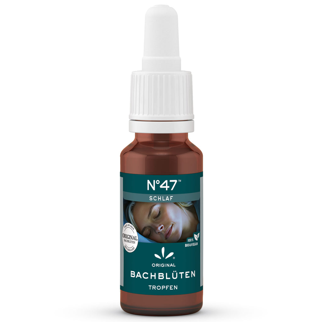 Original Bachblüten Tropfen N°47 Schlaf Lemon Pharma Bio Vegan