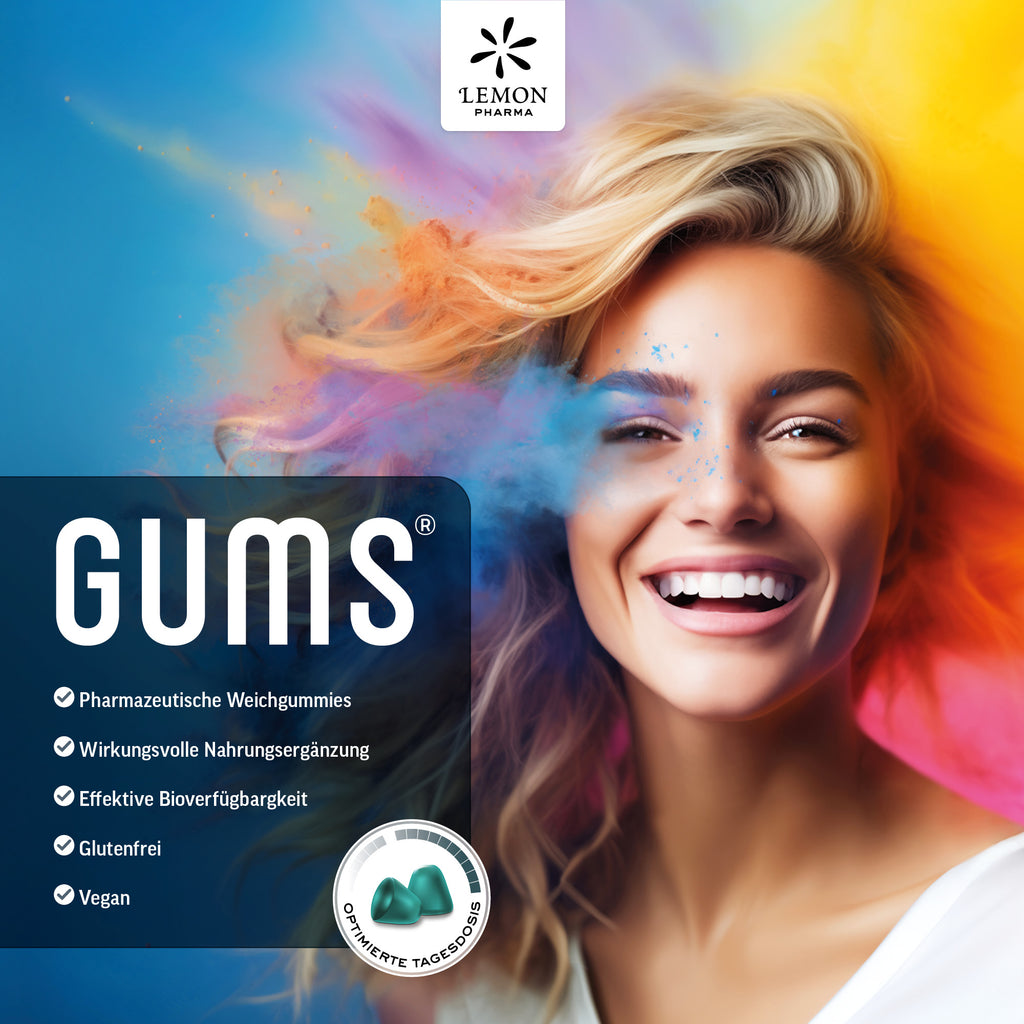Gums Gummies Weichgummies Biotin Haut, Haare und Nägel Collagen Kollagen 