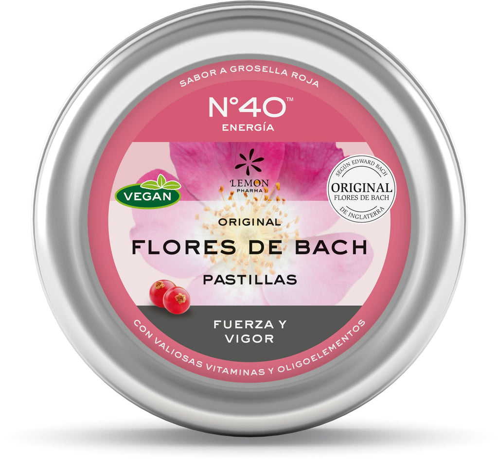Nr 40 Nr. 40 Original Flores De Bach Patillas Fuerza Y Vigor Lemon Pharma