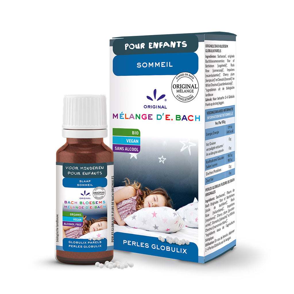 Mélange d’E. Bach pour enfants perles globulix sommeil Lemon Pharma Dr. Bach 