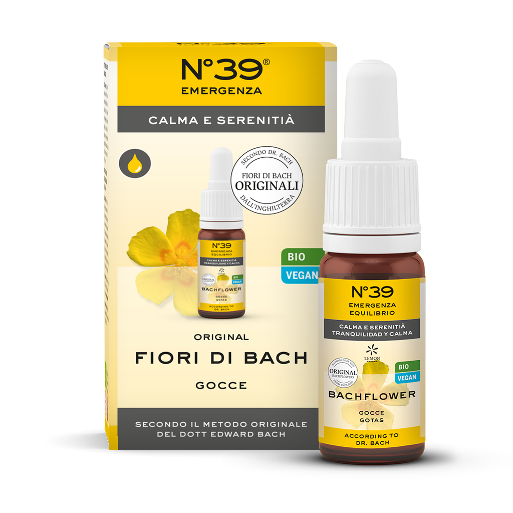 Fiori di Bach Gocce Calma E Serenità Nr 39 Nr. 39 Emergenza Lemon Pharma Dr. Bach 