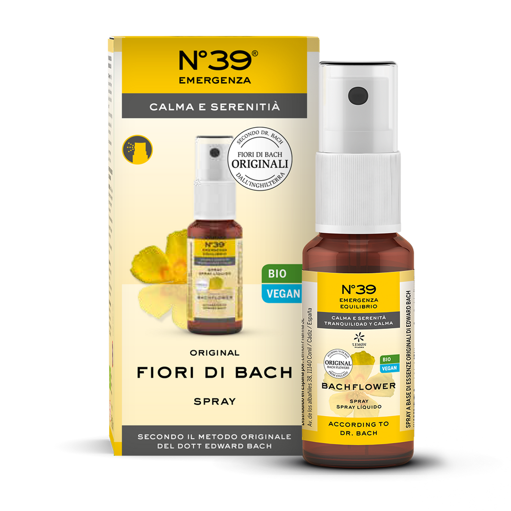 Fiori di Bach Spray Calma E Serenità Nr 39 Nr. 39 Emergenza Lemon Pharma Dr. Bach 