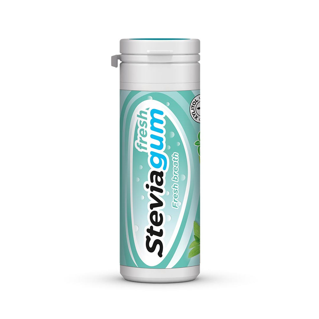 Steviagum Fresh Breath stevia Xylitol Lemon Pharma